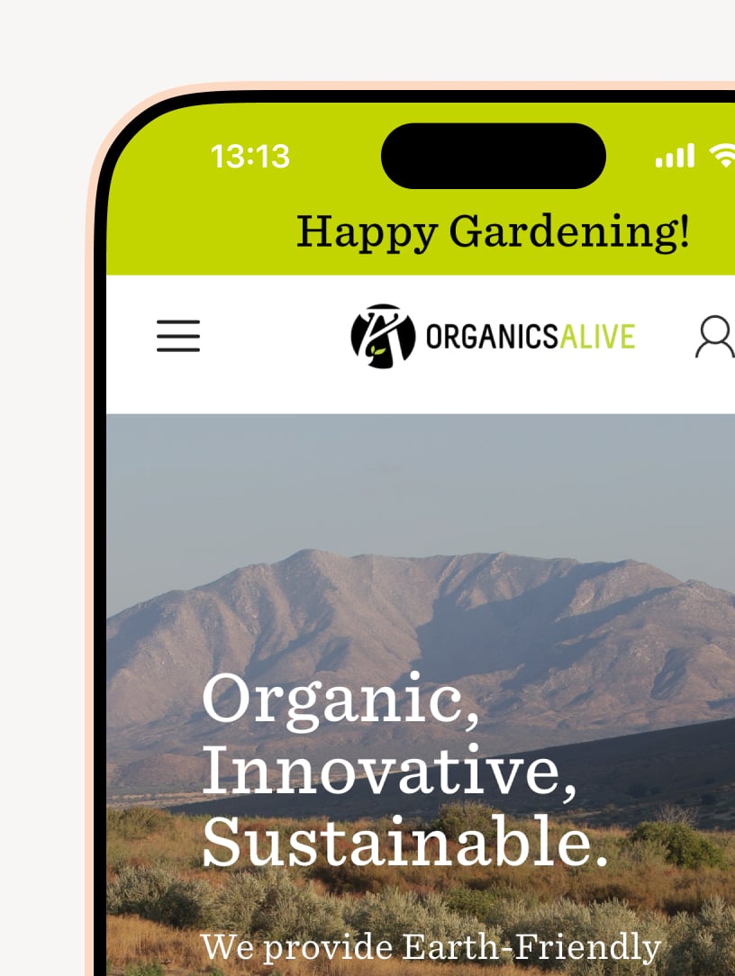 Organics Alive Garden